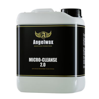 Angelwax Micro Cleanse 2.0 detergent to safely wash your microfiber cloths.