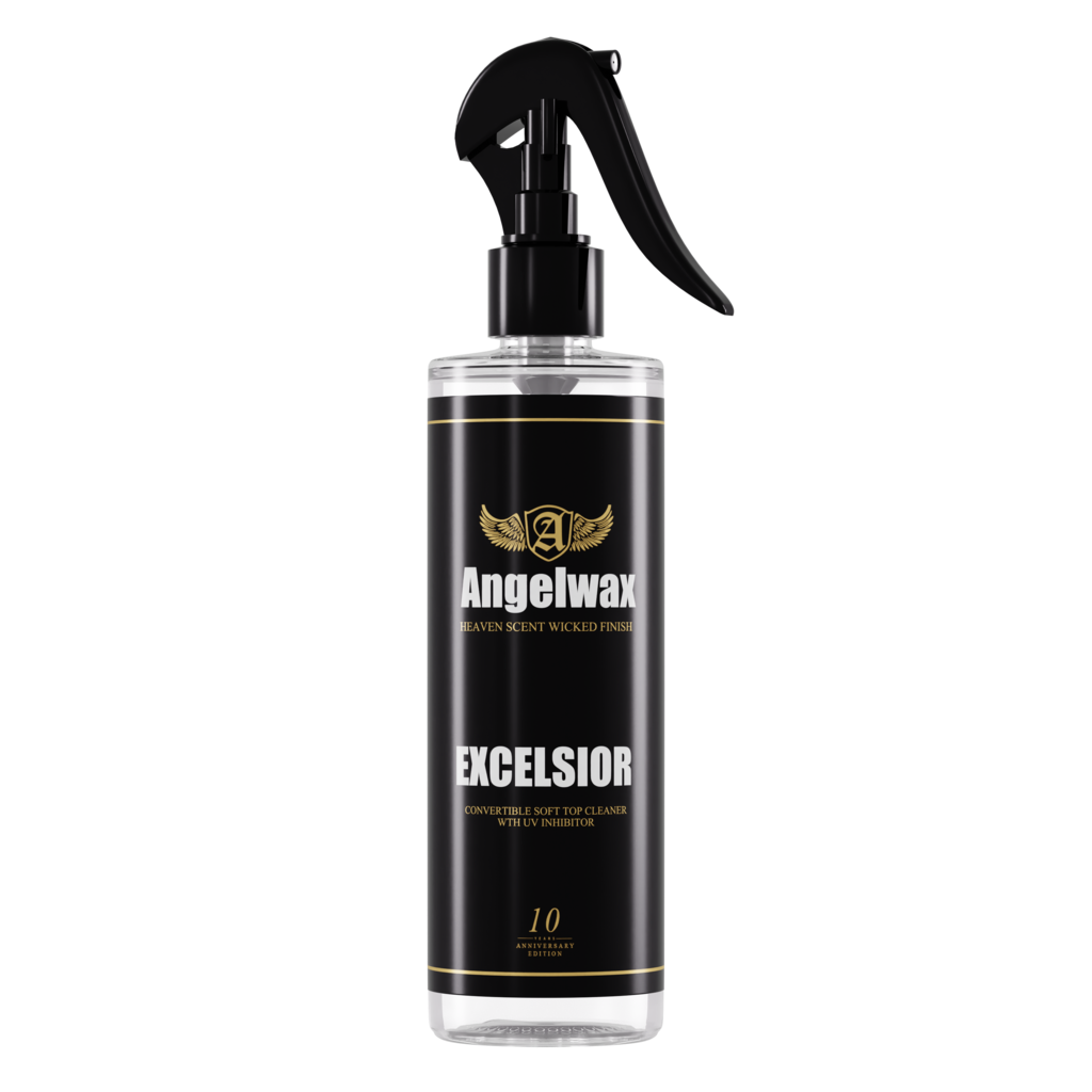 Angelwax Excelsior is our soft-top cleaner 