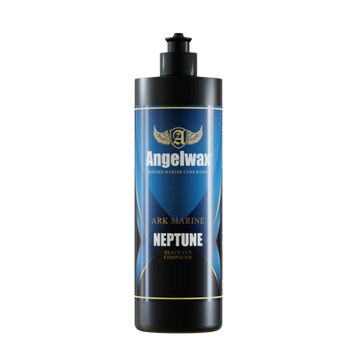 Angelwax Neptune Ultra Heavy Compound  to cut and correct the gelcoat and other painted exterior marine surfaces of boats, yachts and a variety of watercraft.